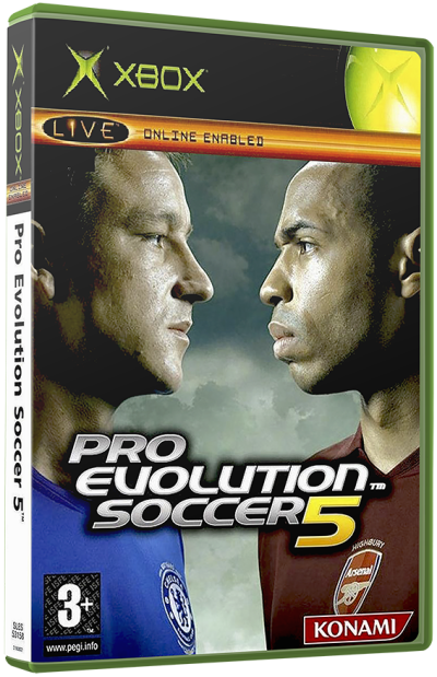 Pro Evolution Soccer 5 (USA)3D boxes